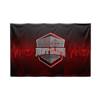 Flagge „JUST1LIFE GAMING“