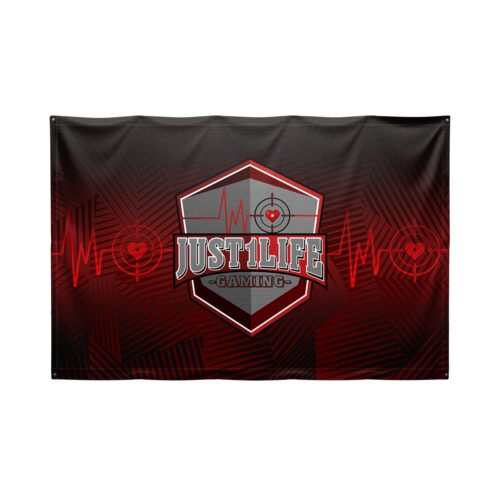 Flagge „JUST1LIFE GAMING“